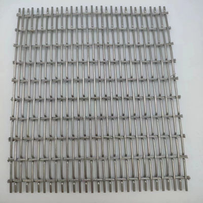 Aço inoxidável 400Mesh Interior Wire Mesh Twill Tecido para cortina divisória