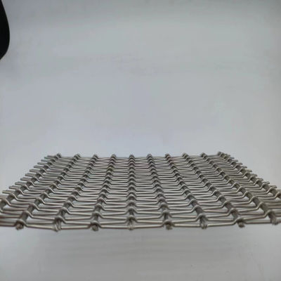 Aço inoxidável 400Mesh Interior Wire Mesh Twill Tecido para cortina divisória