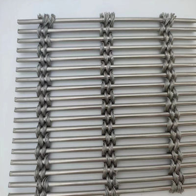 Design de interiores de malha metálica de aço inoxidável Diâmetro 0,025-2mm tecido de twill