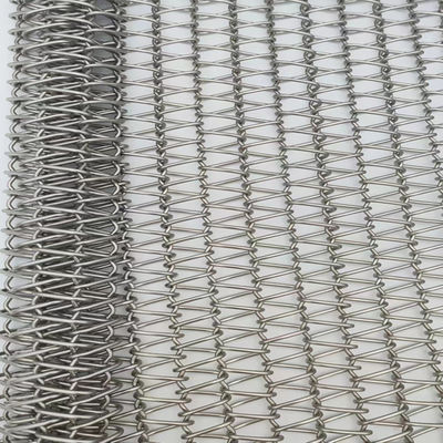 Cor personalizada de aço espiral de malha de fio comprimento 1m-50m para decoração