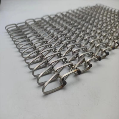 Diâmetro de malha de arame farpado em espiral de prata Tamanho 2 mm-20 mm