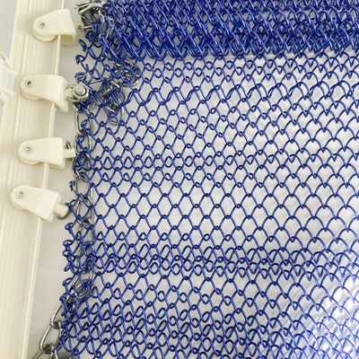 OEM aço inoxidável Metal bobina cortina de chuveiro de malha de arame