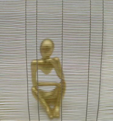 3 mm polir vidro laminado com malha de metal resistente a altas temperaturas