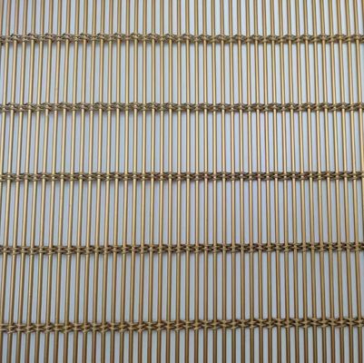 Tela de malha metálica flexível, revestimento em pó para cortinas
