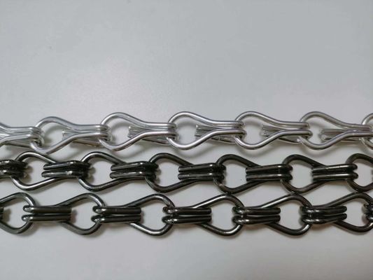 Fabrico de malha metálica flexível e personalizável de anodização 41,5% Área de abertura