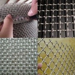 30m OEM Galvanizado Crimped Wire Mesh em triagem e filtragem