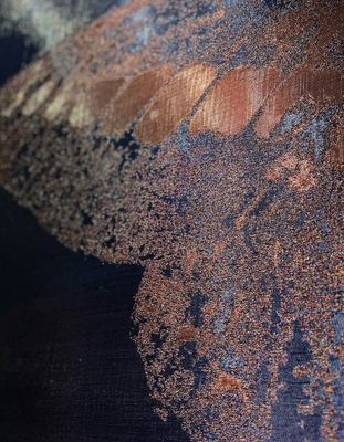 Mural de malha de fio tecido de alta durabilidade para tecido de malha 3d