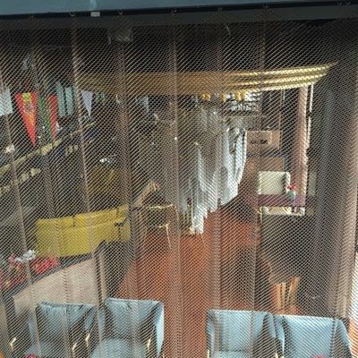 Poluição de cortina de bobina de metal para soluções de design de interiores