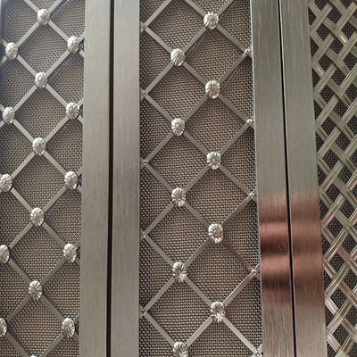Grelhas de malha de arame elétrico de tecido de twill polido Eco Friendly