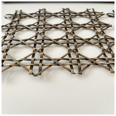 Modernização de design de interiores Grades de malha de arame decorativo escolha perfeita com diâmetro de entrelaçamento 1mm-5mm