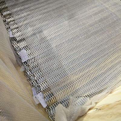 5 mm Diâmetro de fio Cinturão de malha espiral Certificado ISO9001 comprimento 1m-36m largura 6m
