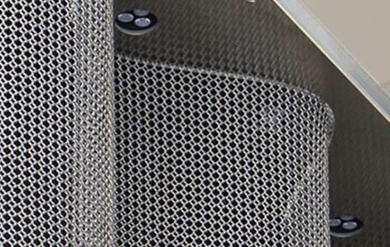 SHUOLONG Metal Mesh Cortina de aço inoxidável anel de malha de metal de malha de tecido Estética