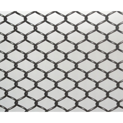 Cortinas de bobina de metal personalizadas com abertura de 5 mm 1,1 kg Peso 70 mm Finitura de pintura de malha