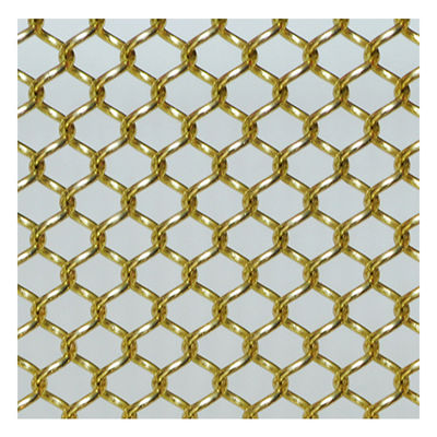 10ft Metal Roller Blinds Wire Mesh Cortina Parede divisória anodizada