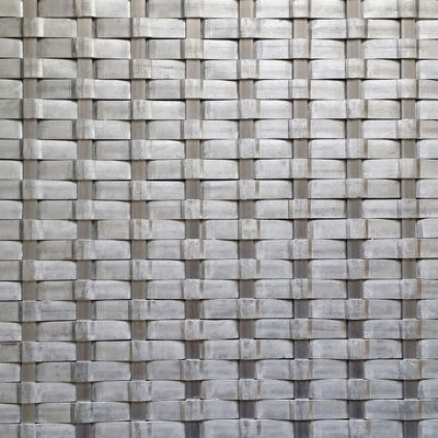 Balcão Arquitetura de malha de aço inoxidável Largura 0,5 m 2,0 m