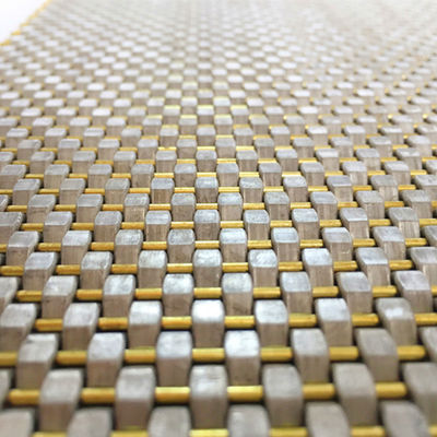 Diâmetro de fio 0,8 mm 2,0 mm Painel de malha de aço inoxidável Tecido simples para parede de cobertura