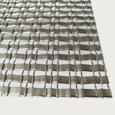 Fecho de malha de aço inoxidável Tamanho 1,2 mm 5,0 mm Diâmetro do fio 0,8 mm 2,0 mm Comprimento 30 m