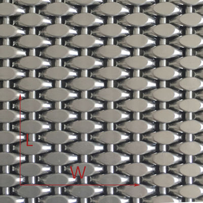 Diâmetro de fio 0,8 mm 2,0 mm Ecrã de aço inoxidável com comprimento de 30 m