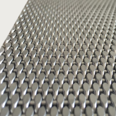 Diâmetro de fio 0,8 mm 2,0 mm Ecrã de aço inoxidável com comprimento de 30 m