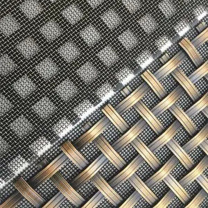 Rede de tecido decorativo personalizável em tecido de twill para decoração doméstica personalizada