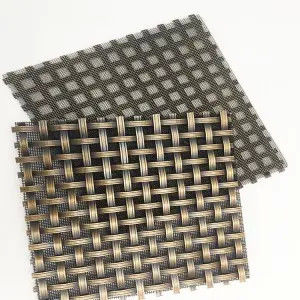 Rede de tecido decorativo personalizável em tecido de twill para decoração doméstica personalizada