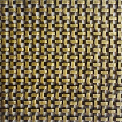 Aço inoxidável rede decorativa de fios de tecido para comprimento 30m-100m em instalações de arte para portas de armários de móveis