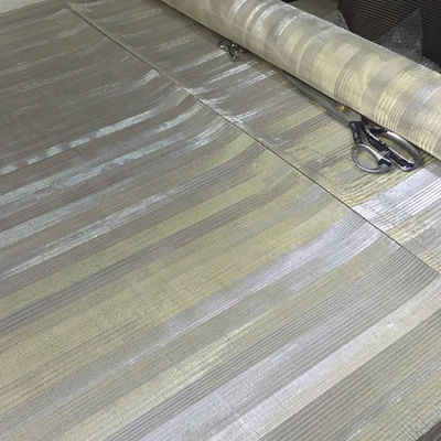 Lâminação de vidro de malha de arame laminado de largura de 1-2m Tecido de Cooper para gráficos gravados