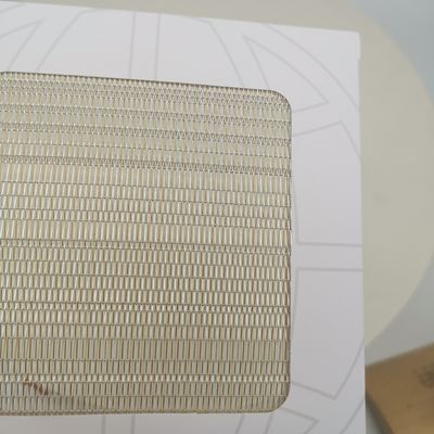 Tecido de malha tecida personalizável para vidro laminado resistente a altas temperaturas