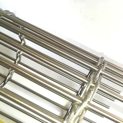 Painéis de fachada metálica revestimento de parede exterior de malha metálica flexível painéis de fachada de malha metálica de arquitetura