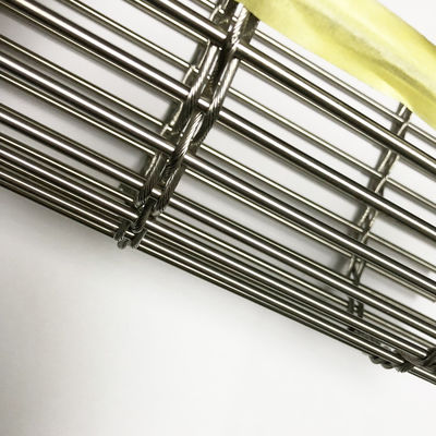 Resistente à corrosão Arquitetura Tecido de fios de malha de aço inoxidável Pesado 1,2 kg