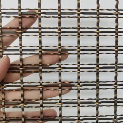 Tela de arame farpado de aço inoxidável de bronze resistente à corrosão para armários