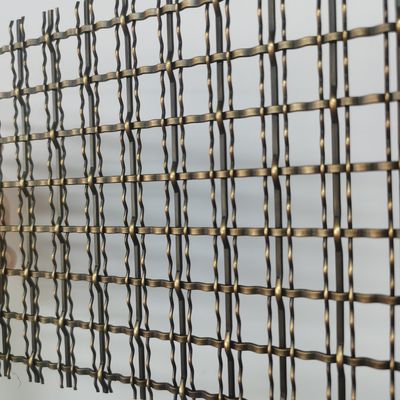 Tela de arame farpado de aço inoxidável de bronze resistente à corrosão para armários