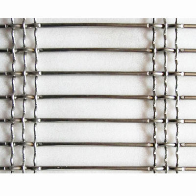 30m Cable Arquitetônico aço inoxidável Tecido de fio de malha para fachada Balcão e divisória Imitação de bambu tecelagem