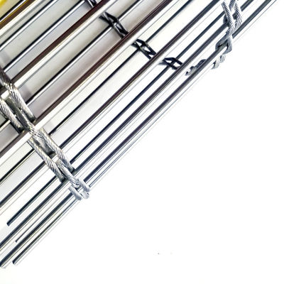 Rede de fios de aço inoxidável de revestimento de tecido de 4,8 kg para filtragem industrial