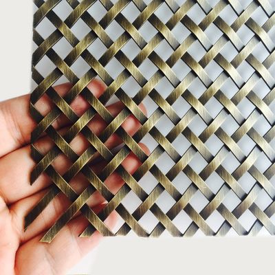 Rede metálica decorativa de qualidade premium para design de porta de gabinete oferecendo circulação de ar superior