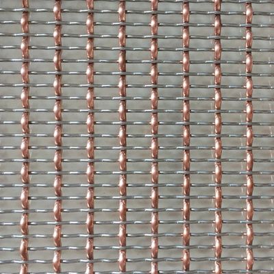 Painéis de grelha de buracos quadrados decorativos de prata polida para projetos residenciais ecológicos