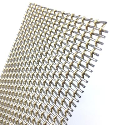 Rede de metal de aço inoxidável personalizável para decoração dura em design interior e exterior