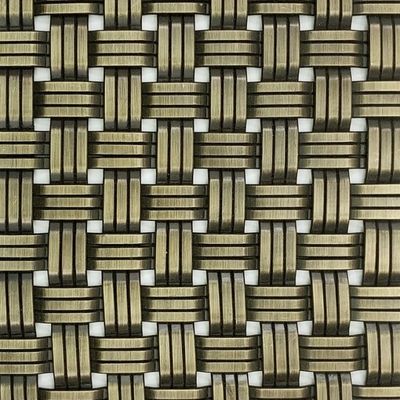 Rede decorativa inovadora de aço inoxidável para decoração dura em design e construção contemporânea
