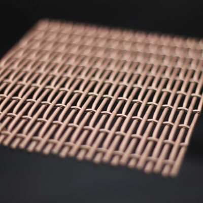 Grelhas de malha decorativa de 3 mm de espessura com forma de buraco quadrado
