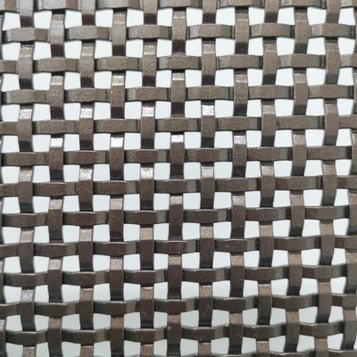 Grelhas de malha de arame tecido decorativas de aço inoxidável para arquitetura