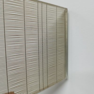 Alta resistência à tração Resistência à tração Rede de arame decorativa Vidro laminado Resistência ao fogo A1