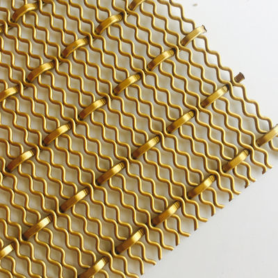 Rede de fio de ouro personalizado para divisória de decoração e armário de cozinha