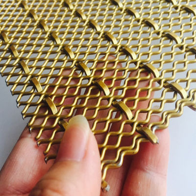 Rede de fio de ouro personalizado para divisória de decoração e armário de cozinha