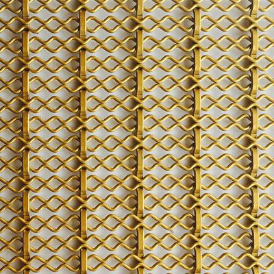 Rede de fio de ouro personalizado para divisória de decoração e armário de cozinha