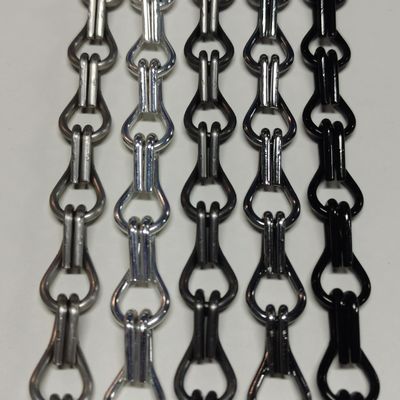 Ecrã de mosca de cadeia de alumínio flexível adequado para armazéns, fábricas e edifícios comerciais que fornecem controle de insetos