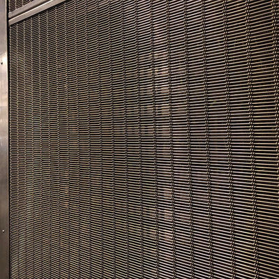 Rectangular Painéis de malha de aço inoxidável mercado com resistência ao desgaste