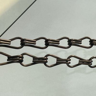 12mm*24mm Tamanho padrão Alumínio Chain Fly Screen para Industrial