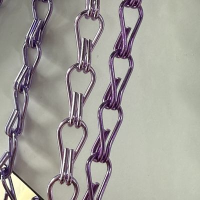 12mm*24mm Tamanho padrão Alumínio Chain Fly Screen para Industrial