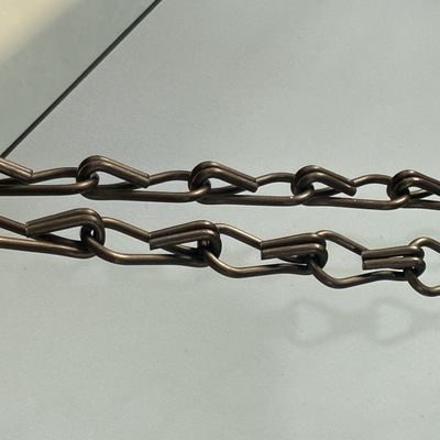 12mm*24mm Tamanho padrão Alumínio Chain Fly Screen para Industrial