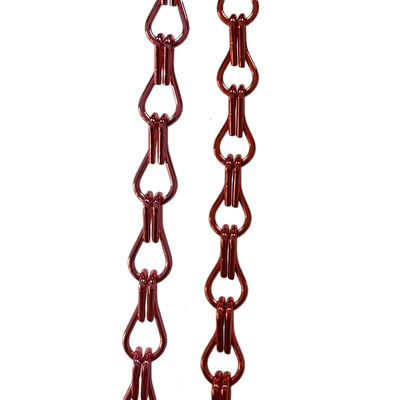 Fácil Instalação Custom Chain Link Alumínio Chain Fly Screen Perfeito para padrões de cortina personalizados